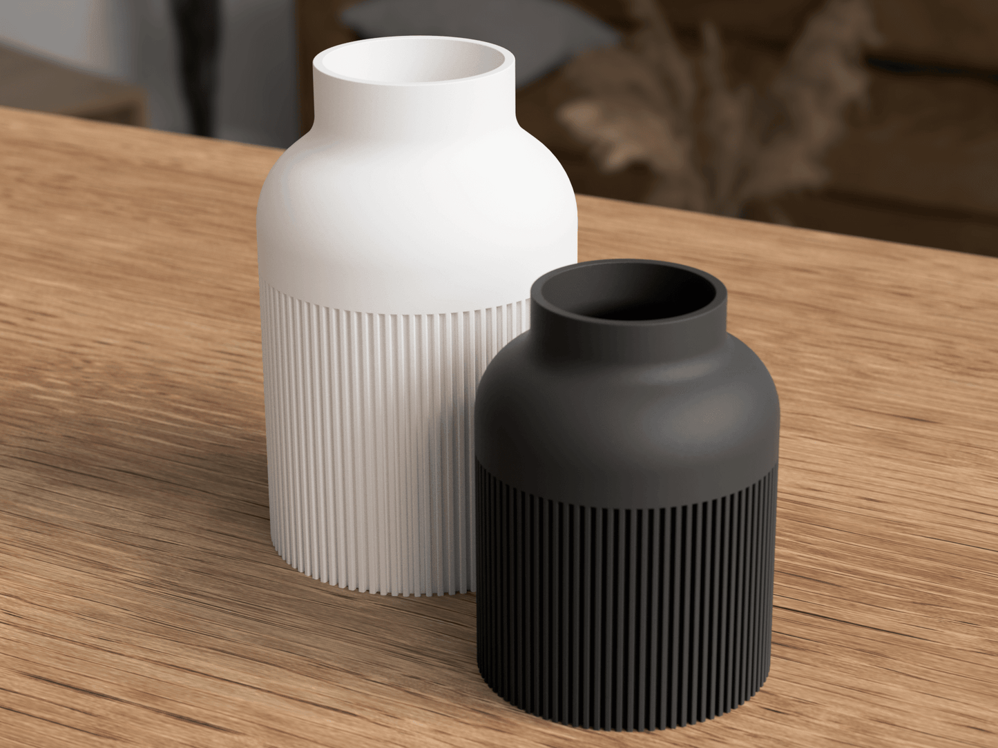 Sabre Hiku Japandi vase - Bech 3D Design