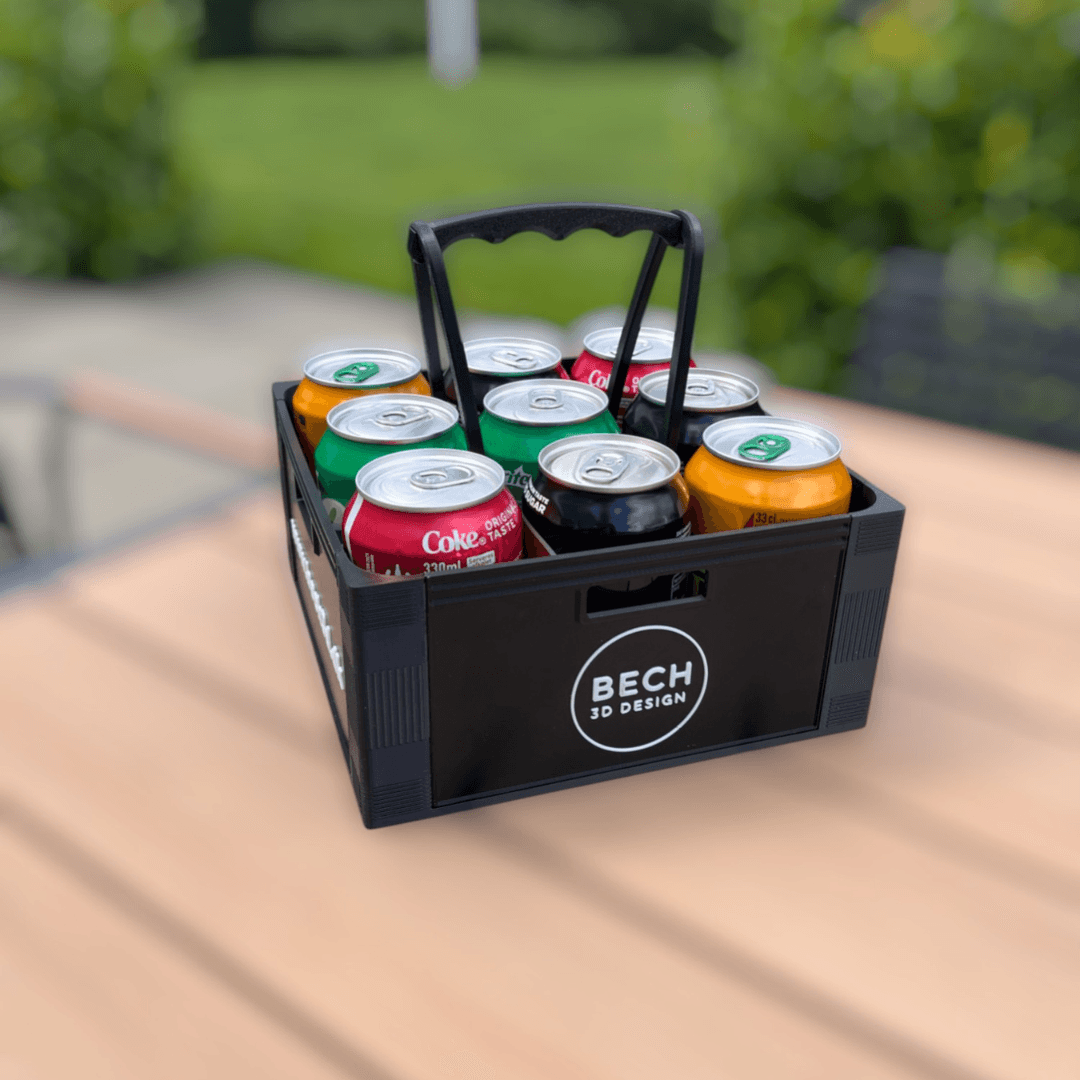 Ølkasse til 9 dåser - Bech 3D Design