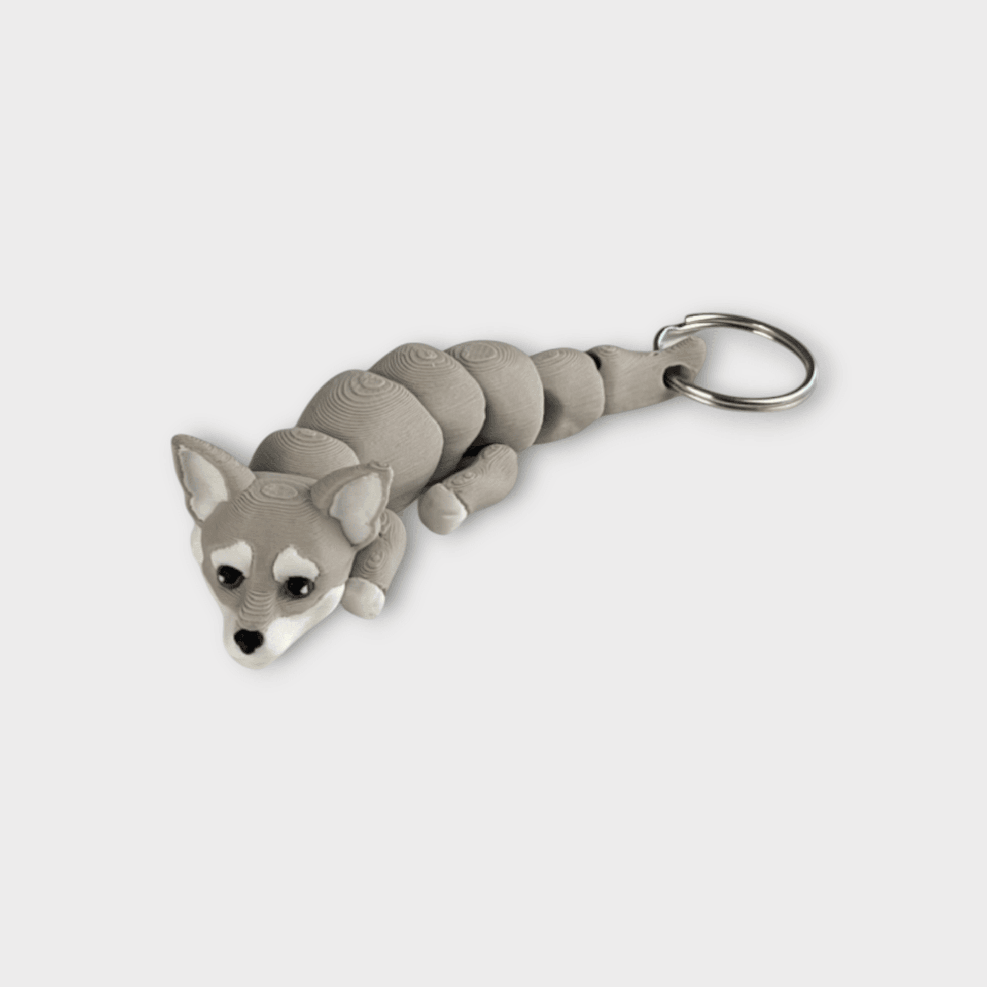 Flexi Dog nøglering: Chihuahua - Bech 3D Design