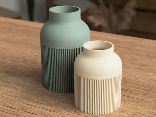 Sabre Hiku Japandi vase - Bech 3D Design