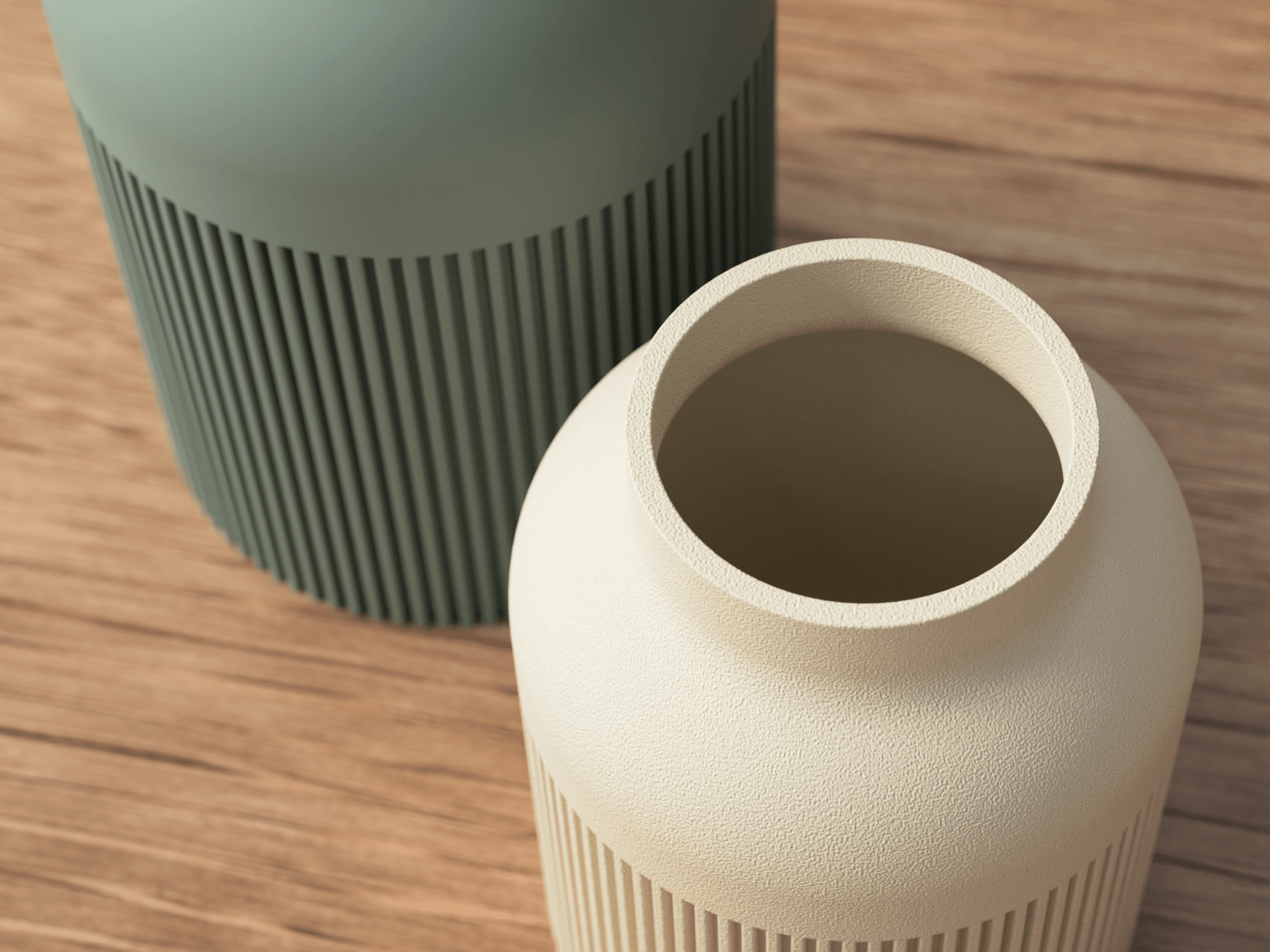 Sabre Hiku Japandi vase - Bech 3D Design
