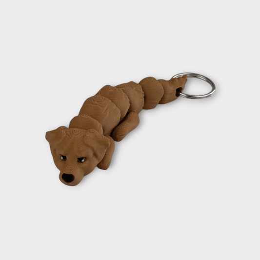 Flexi Dog nøglering: Labrador - Bech 3D Design
