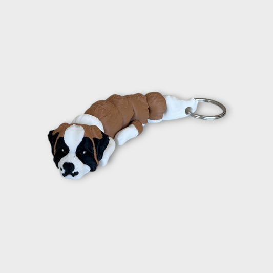 Flexi Dog nøglering: Sankt Bernhard