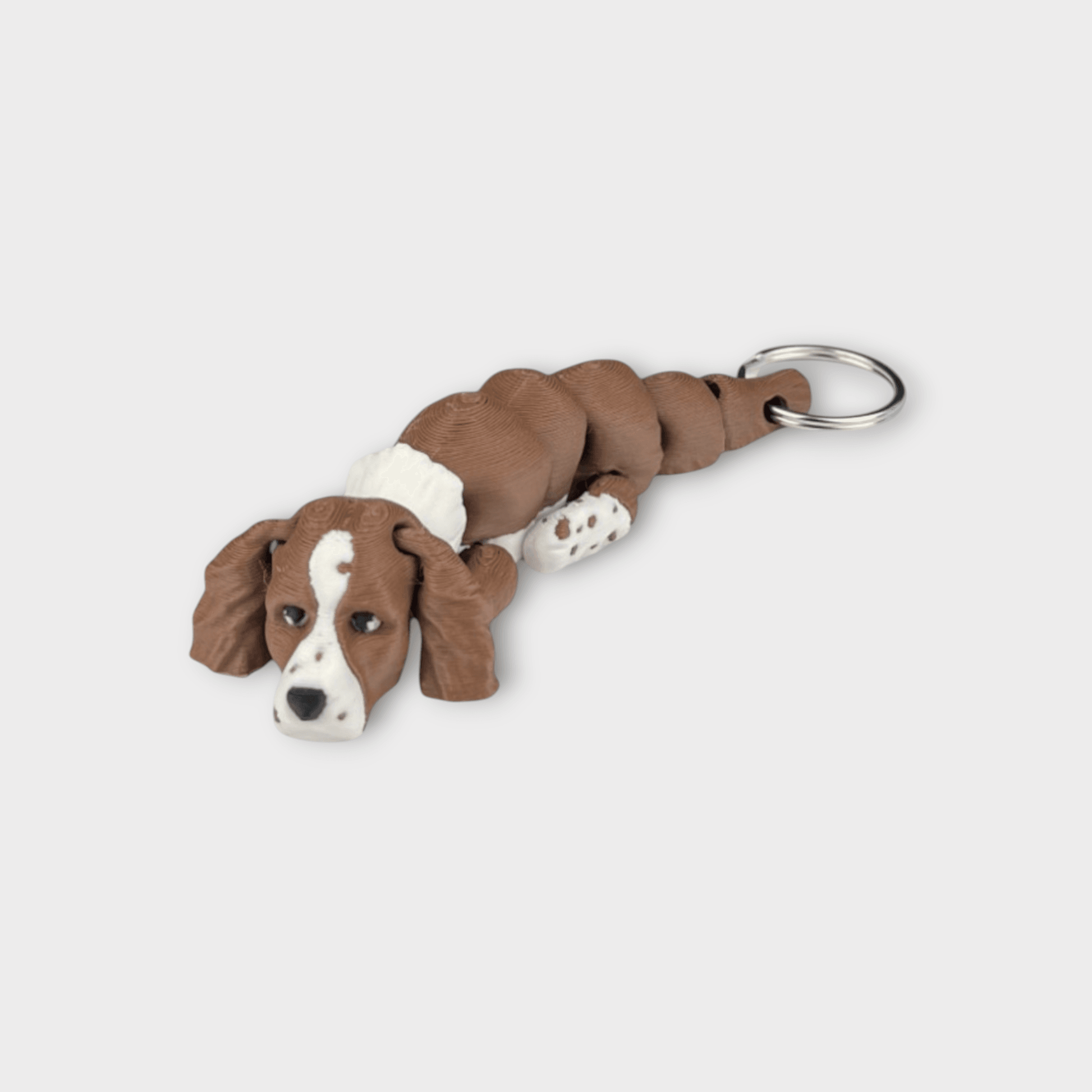Flexi Dog nøglering: Springer Spaniel - Bech 3D Design