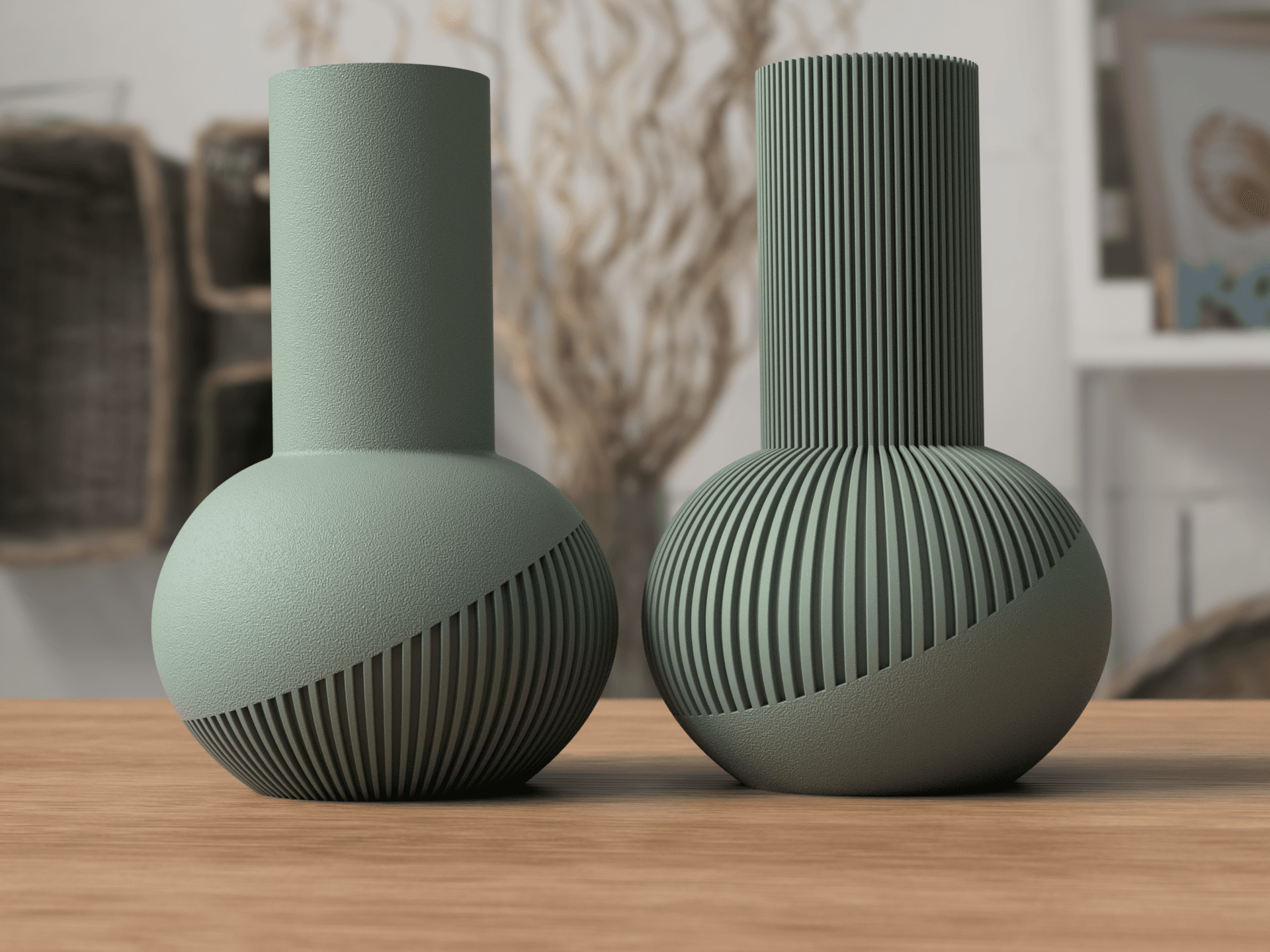 Sabre Tama Japandi vase - Bech 3D Design