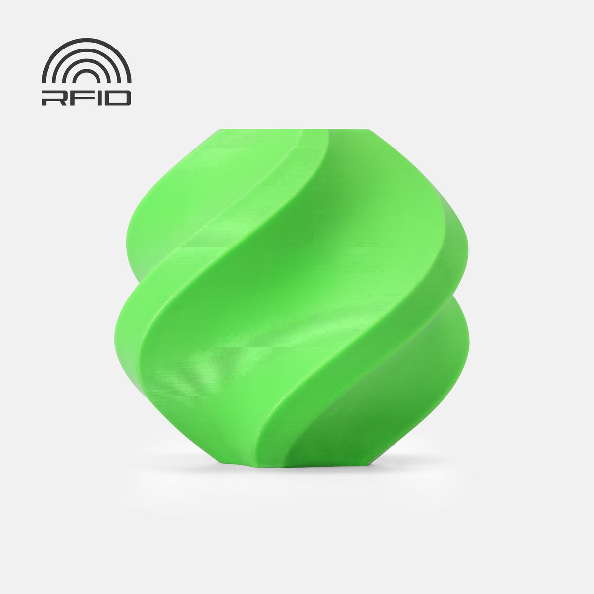 [UDGÅR] Bambu Lab PETG HF - Lime Green (med spole)