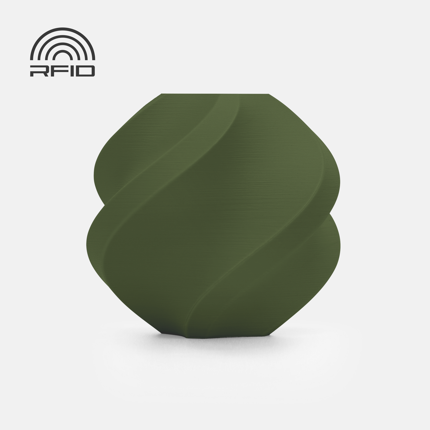 Bambu Lab PLA matte - Dark Green (Refill)