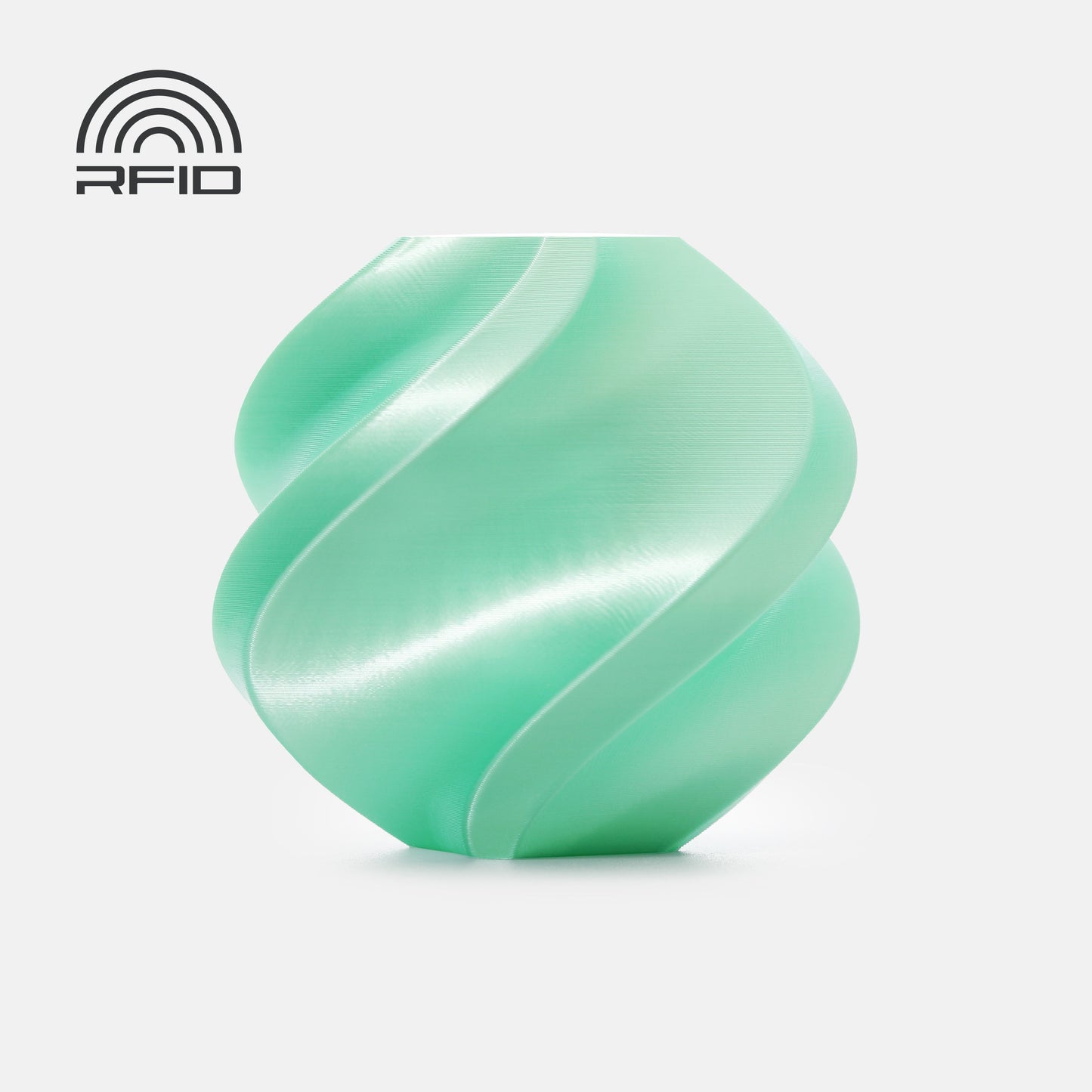 Bambu Lab PLA Silk+ -  Mint (med spole)
