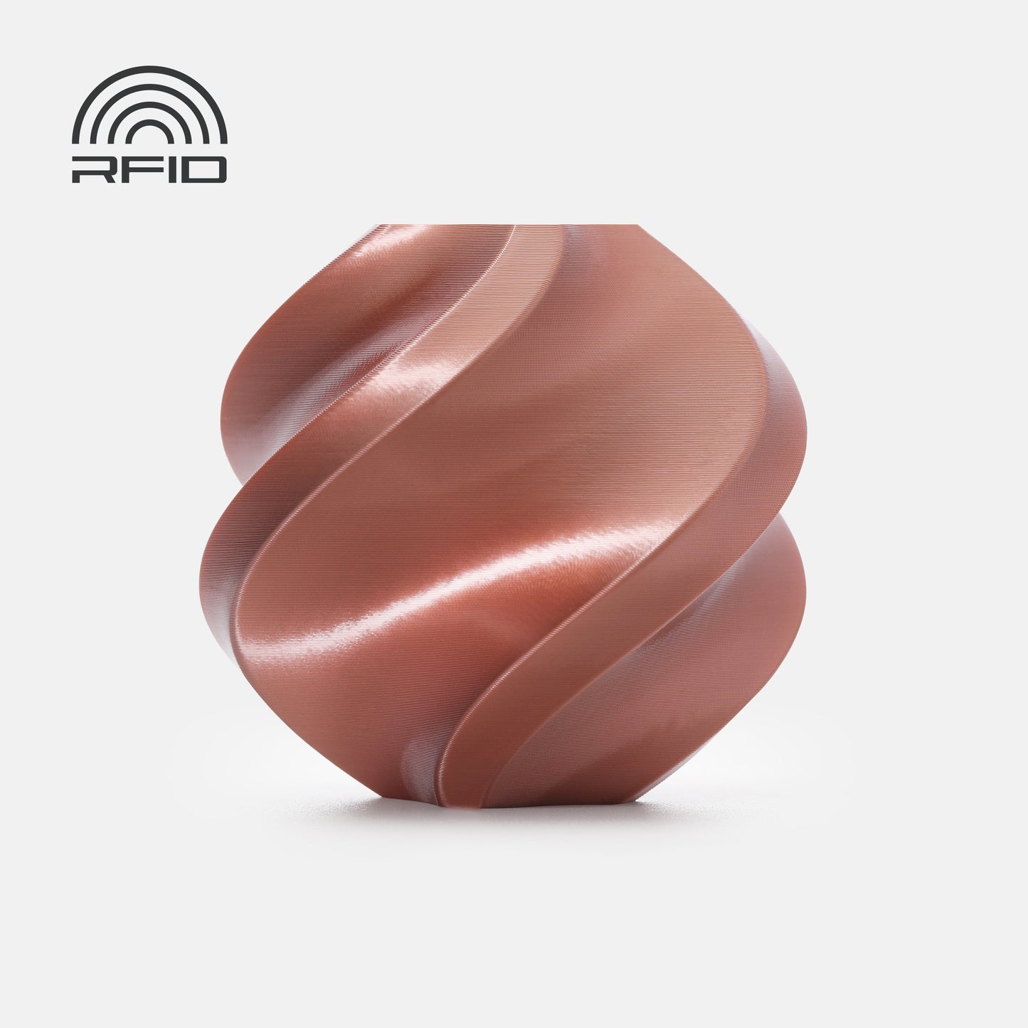 Bambu Lab PLA Silk+ -  Rose Gold (med spole)