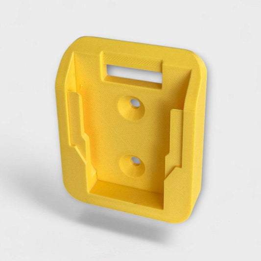 Batteriholder til DeWalt 18V batteri, gul