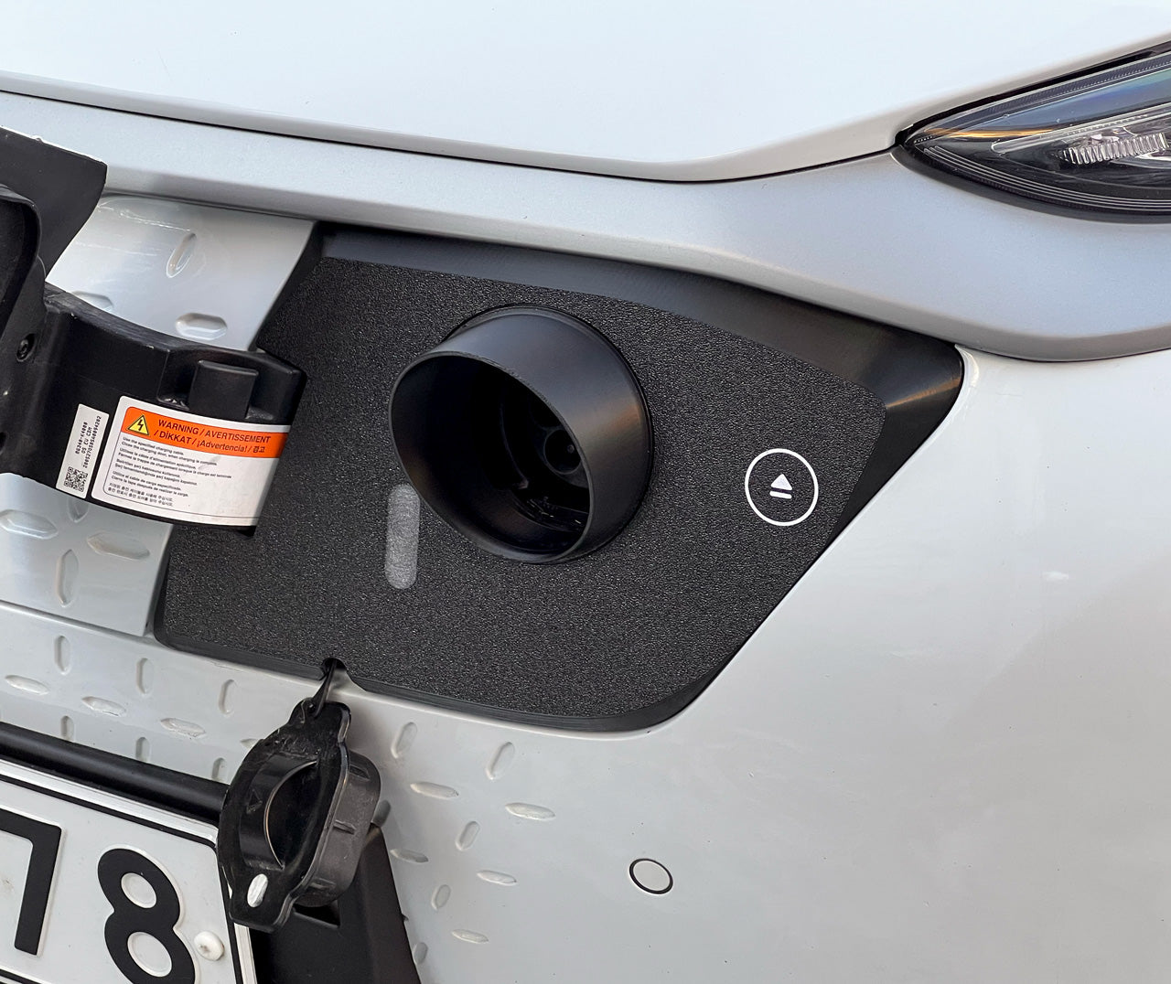 Hyundai Kona (årgang 2019-2020) - Cover til ladeport