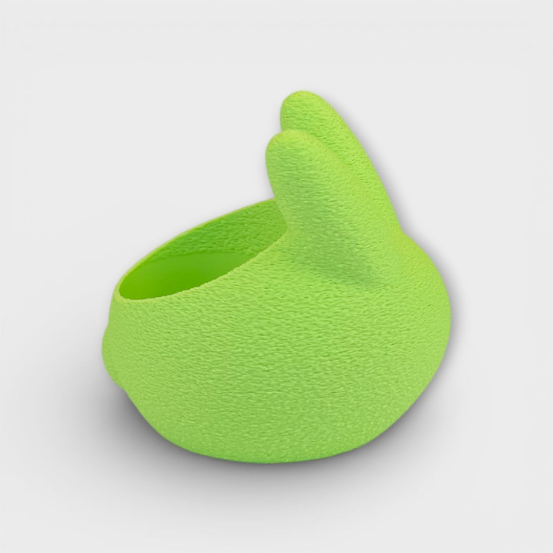 Sabre påskehare fyrfadsstage