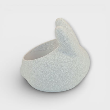 Sabre påskehare fyrfadsstage