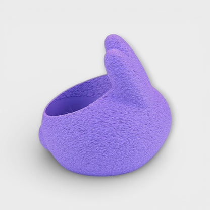 Sabre påskehare fyrfadsstage