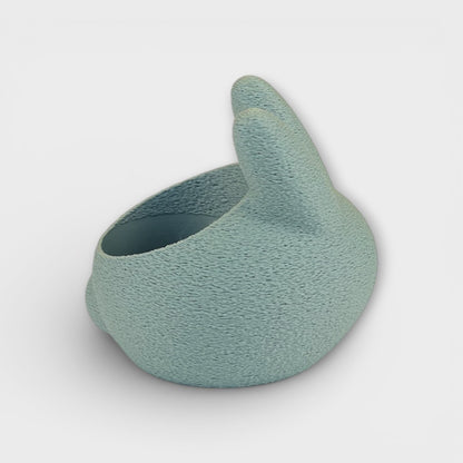 Sabre påskehare fyrfadsstage