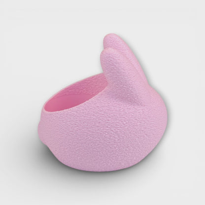 Sabre påskehare fyrfadsstage