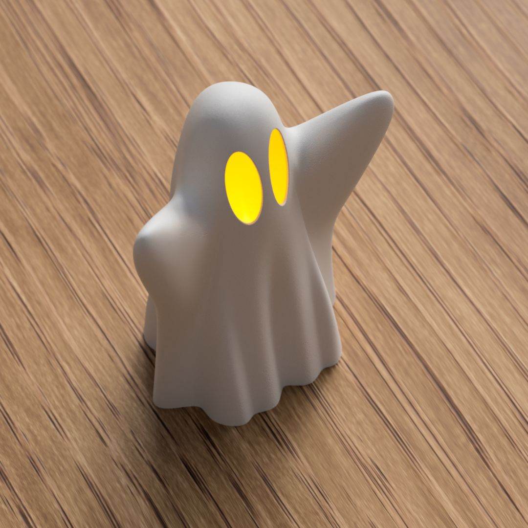Halloween pynt spøgelse til fyrfadslys